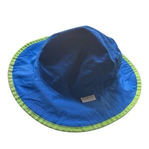 Sunday Afternoons Blue Green Bucket Sun Hat Youth Size 5+‎